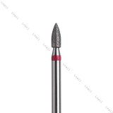 Fresa Diamante Bullet Ø2,3mm Anillo Rojo LT 6,0mm
