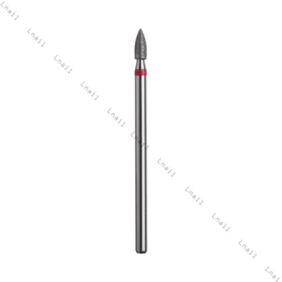 Fresa Diamante Bullet Ø2,3mm Anillo Rojo LT 6,0mm