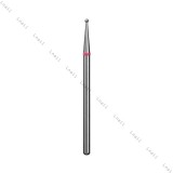 Fresa Diamante Bola Ø1,2mm Anillo Rojo