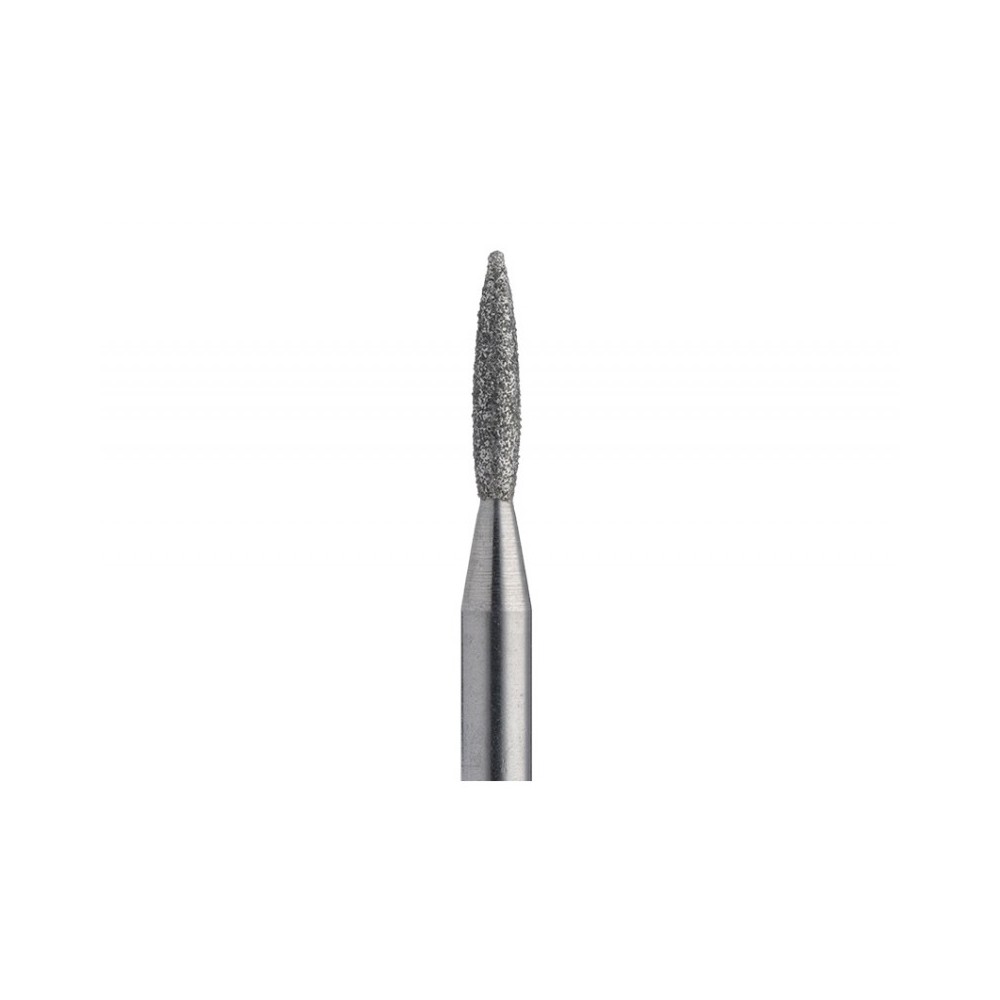 Fresa Diamante Llama Ø1,6mm Anillo Azul LT 8,0mm
