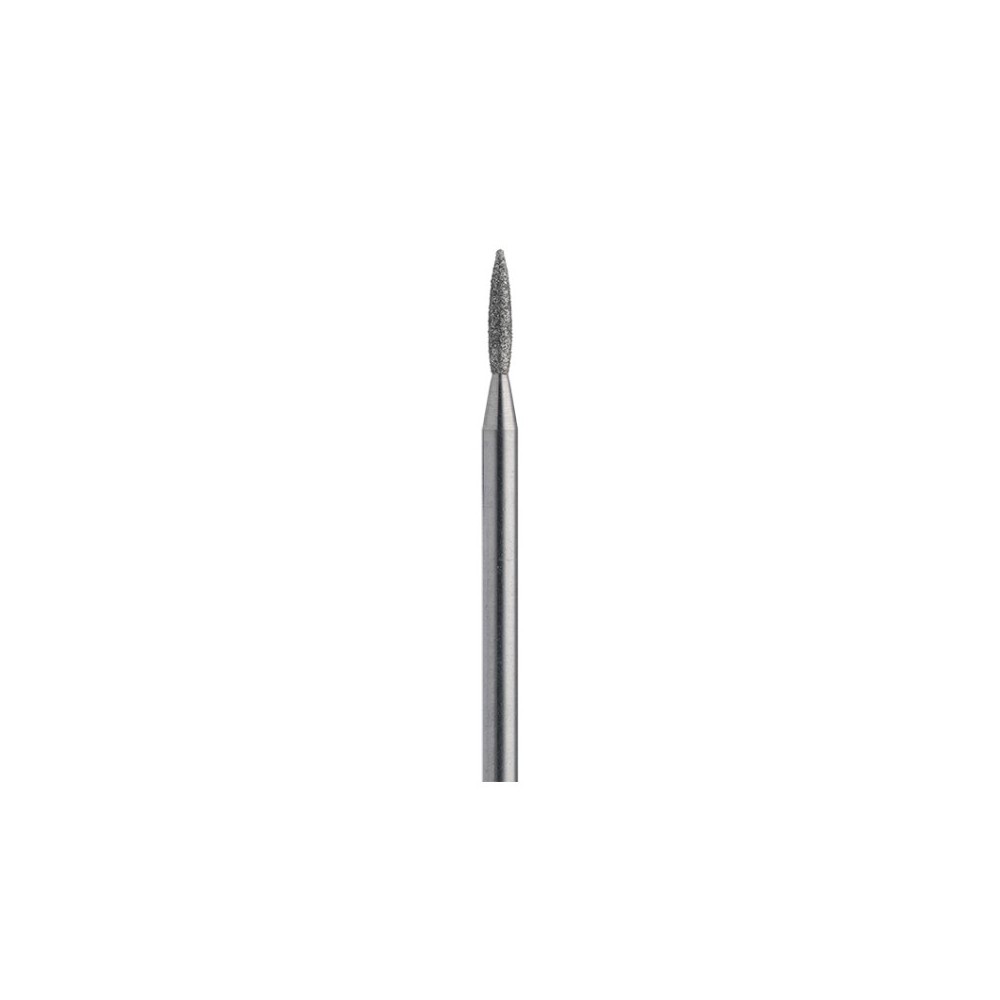 Fresa Diamante Llama Ø1,6mm Anillo Azul LT 8,0mm