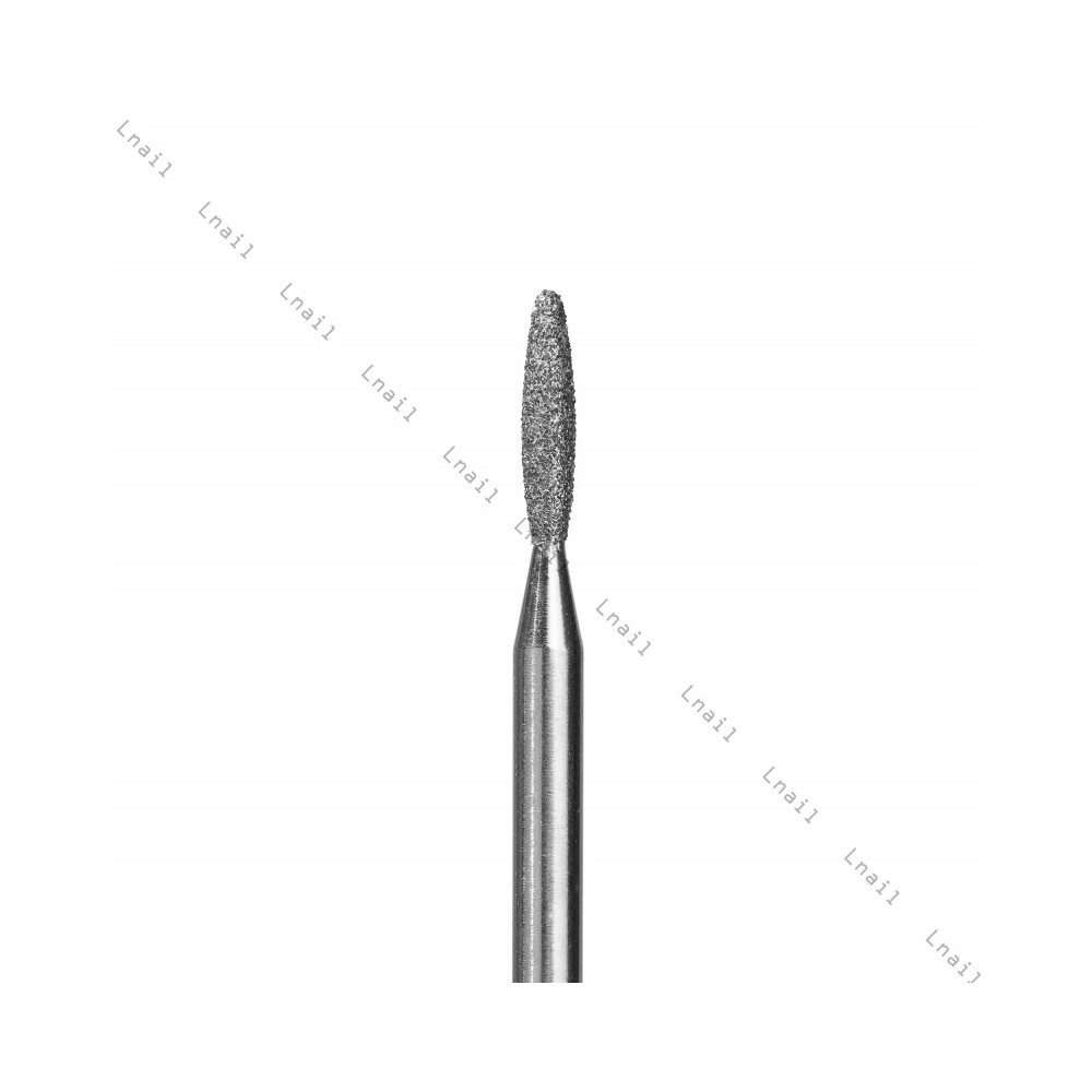 Алмазная фреза пламя Ø1,8 мм синяя раб. длина 8,0 мм