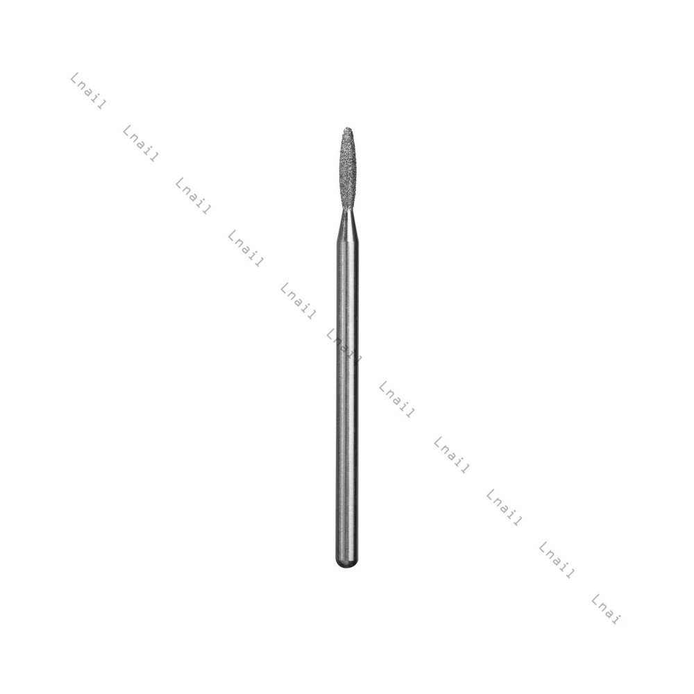 Алмазная фреза пламя Ø1,8 мм синяя раб. длина 8,0 мм