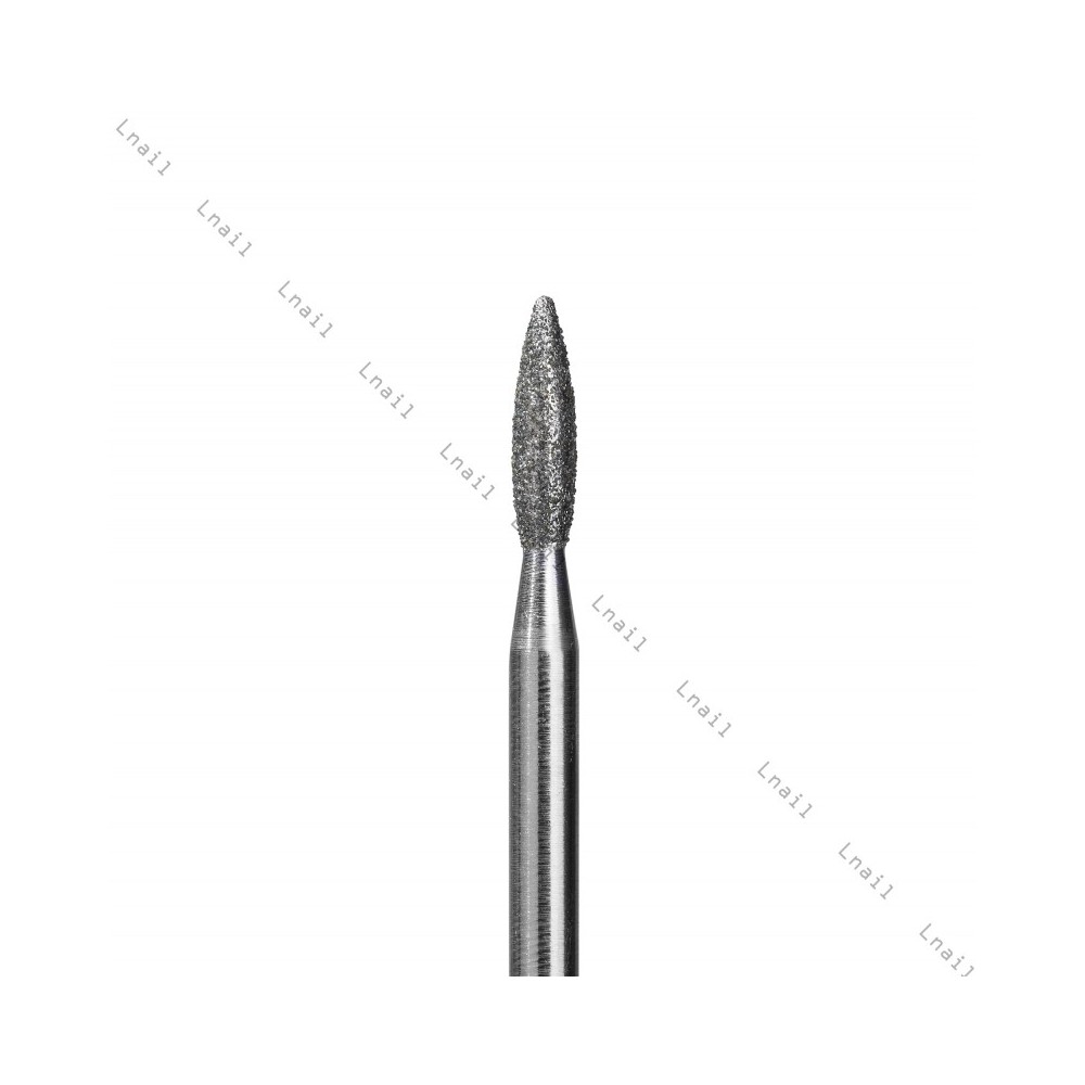 Fresa Diamante Llama Ø2,3mm Anillo Azul LT 8,0mm