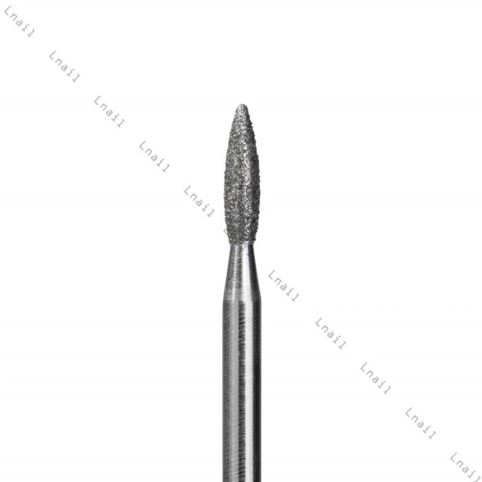 Fresa Diamante Llama Ø2,3mm Anillo Azul LT 8,0mm