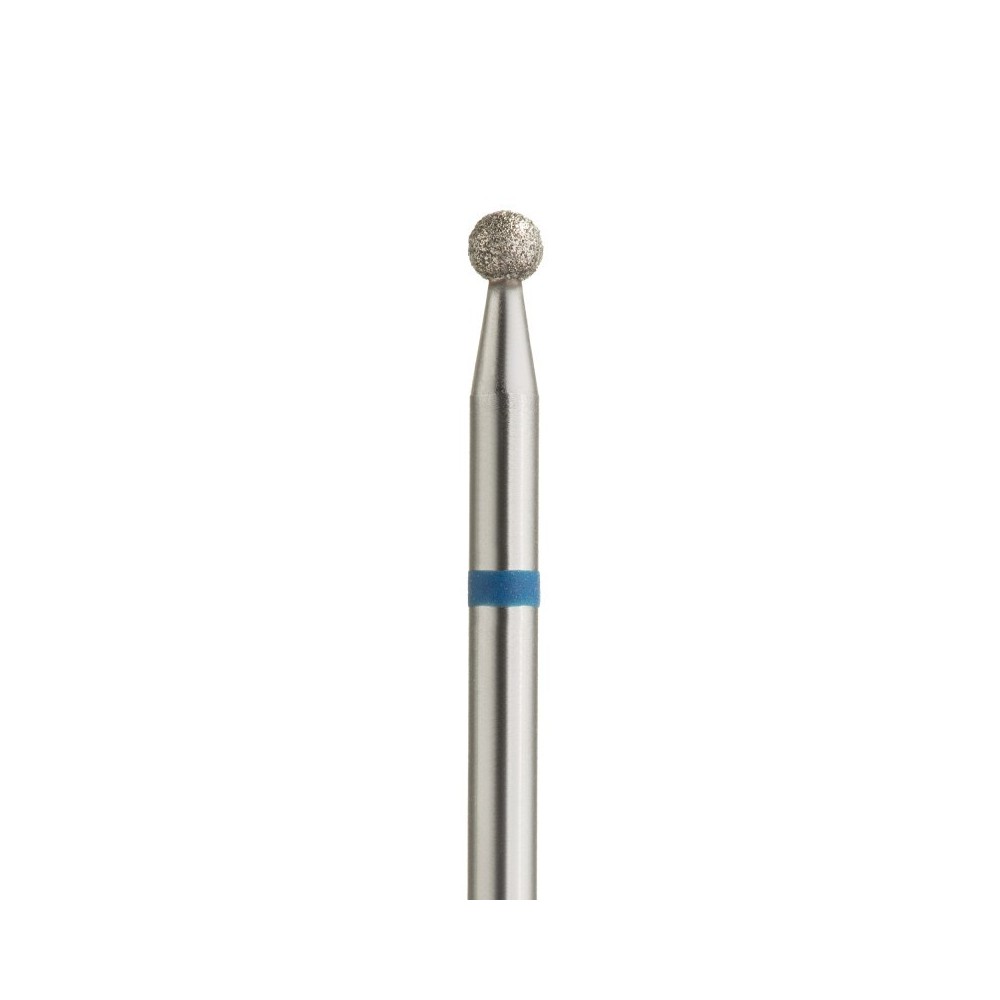 Fresa Diamante Sfera Ø3,6mm Anello Blu