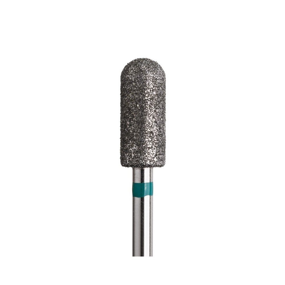 Fresa Diamante Cilindro Ø5,0mm Anillo Verde LT 12,0mm