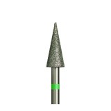 Diamantfräser Nadel Ø5,0mm Grüner Ring AL 12,0mm