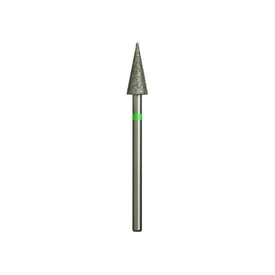 Diamantfräser Nadel Ø5,0mm Grüner Ring AL 12,0mm