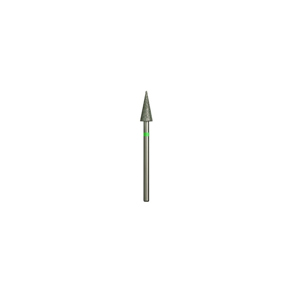 Diamantfräser Nadel Ø5,0mm Grüner Ring AL 12,0mm