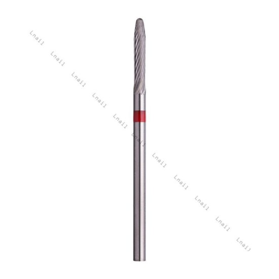 Carbide Barrel Bit 2.3mm Fine Spiral Cut WL 14.0mm