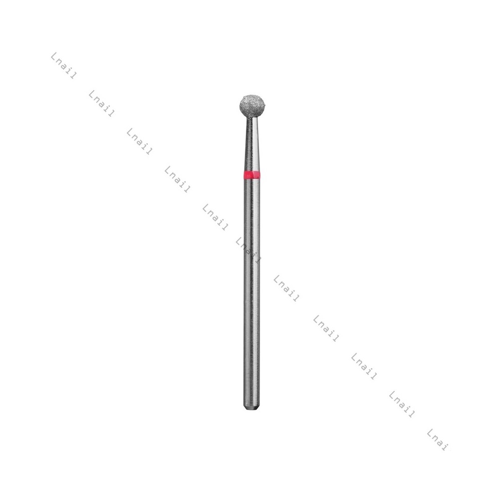 Fresa Diamante Bola Ø3,5mm Anillo Rojo