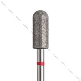 Diamond Bit Cylinder Ø5.0mm Red Ring WL 12.0mm