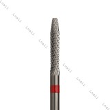 Hartmetall Zylinder 2,3 mm Fein Kreuzverzahnung AL 14,0 mm