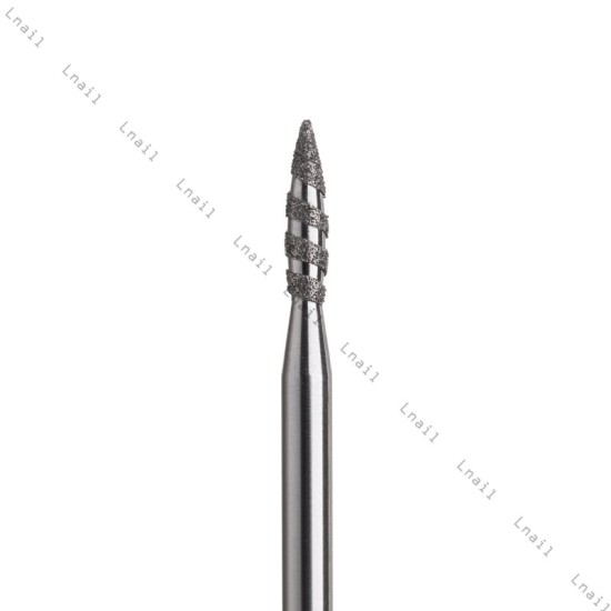 Fresa Diamante Tornado Ø2,1 mm Anillo Azul LT 8,0 mm