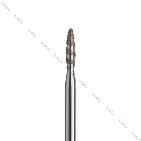 Diamantfräser Tornado Ø2,1 mm Blauer Ring AL 8,0 mm