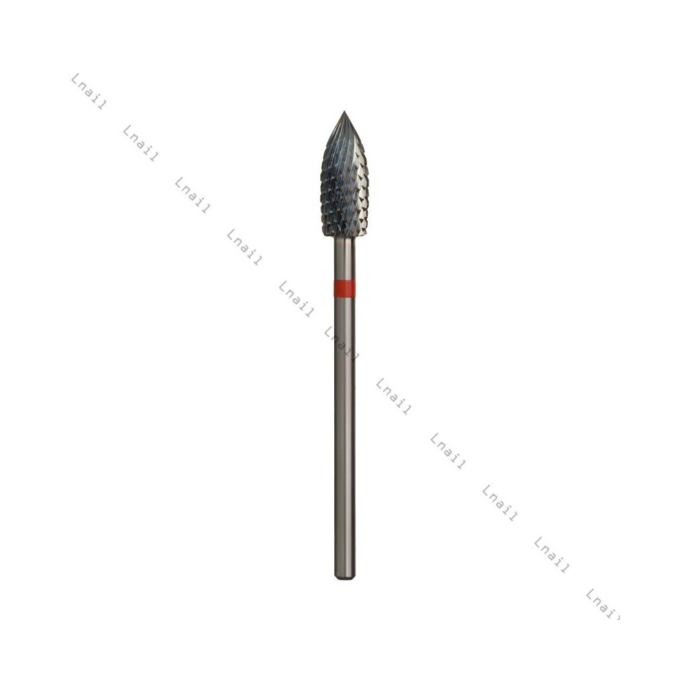 Hartmetall Flamme 5,0 mm Fein Kreuzverzahnung AL 13,0 mm