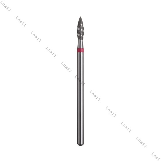 Diamond Bit Tornado Ø2.3 mm Red Ring WL 8.0 mm