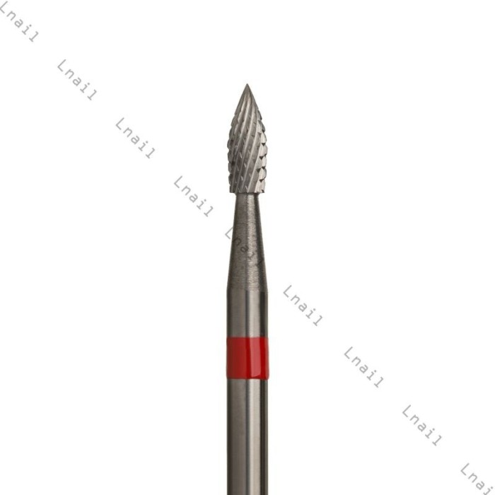 Hartmetall Flamme 2,3 mm Fein Kreuzverzahnung AL 5,5 mm