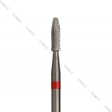 Carbide Flame Bit 2.3mm Fine Cross Cut WL 8.0mm