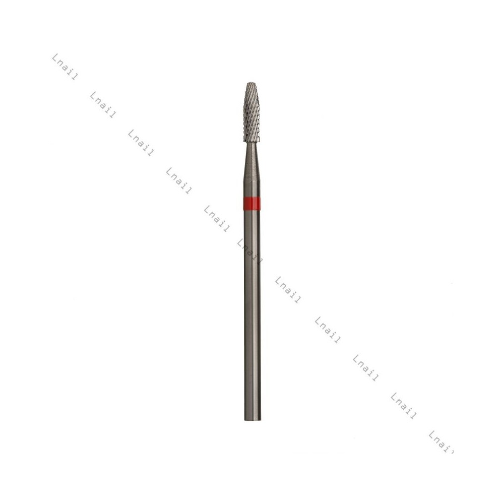 Carbide Flame Bit 2.3mm Fine Cross Cut WL 8.0mm