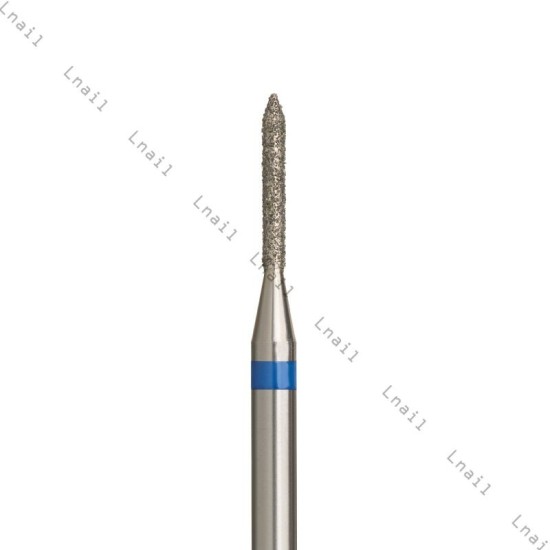 Fresa Diamante Cilindro Ø1,2 mm Anillo Azul LT 8,0 mm