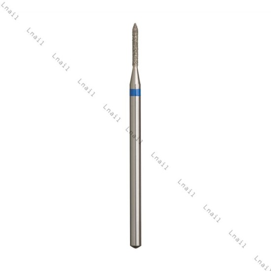 Fresa Diamante Cilindro Ø1,2 mm Anello Blu LL 8,0 mm