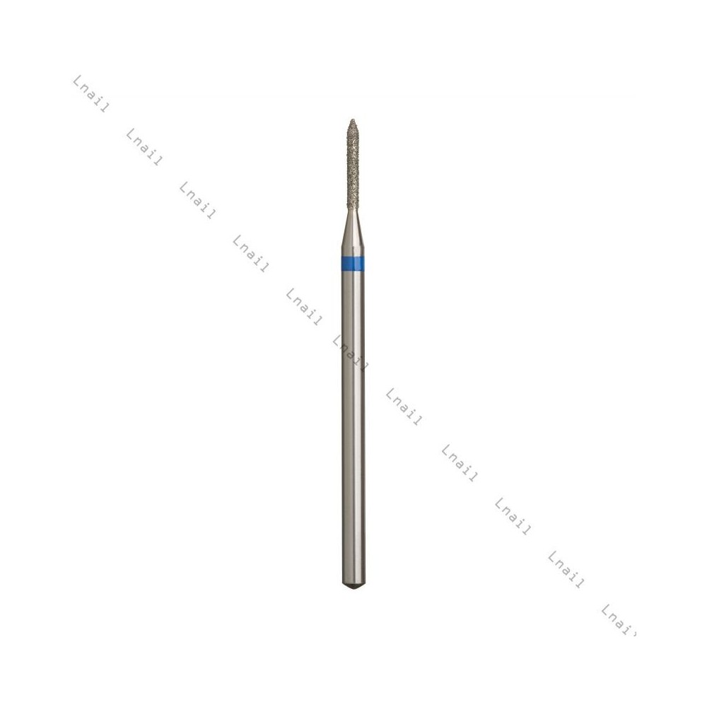 Fresa Diamante Cilindro Ø1,2 mm Anello Blu LL 8,0 mm