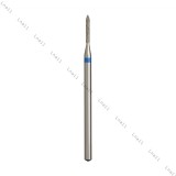 Fresa Diamante Cilindro Ø1,2 mm Anello Blu LL 8,0 mm