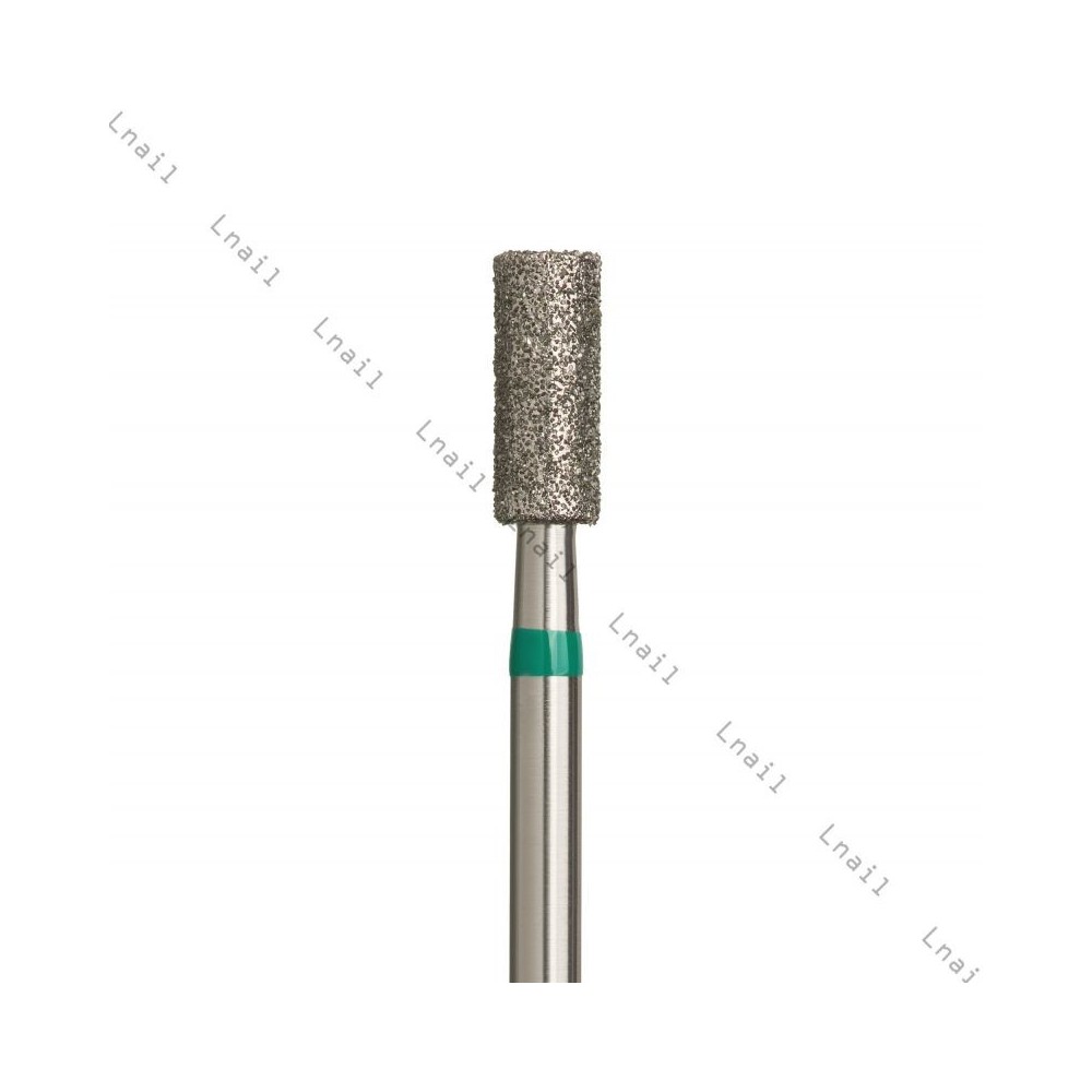Fresa Diamante Cilindro Ø3,3 mm Anello Verde LL 8,0 mm