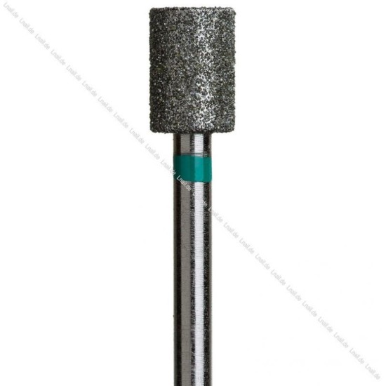 Fresa Diamante Cilindro Ø5,0 mm Anillo Verde LT 6,0 mm