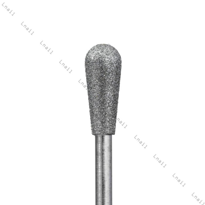 Алмазная фреза обратный конус Ø5,0 мм синяя раб. длина 12,0 мм