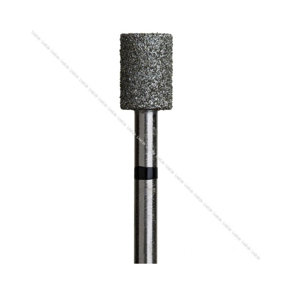 Diamantfräser Zylinder Ø5,0 mm Schwarzer Ring AL 6,0 mm