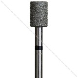 Fresa Diamante Cilindro Ø5,0 mm Anello Nero LL 6,0 mm