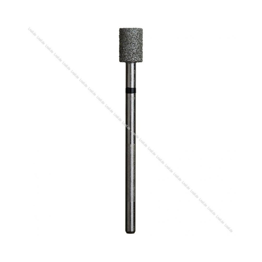 Diamantfräser Zylinder Ø5,0 mm Schwarzer Ring AL 6,0 mm