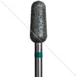 Diamond Bit Flame Ø5.0 mm Green Ring WL 12.0 mm