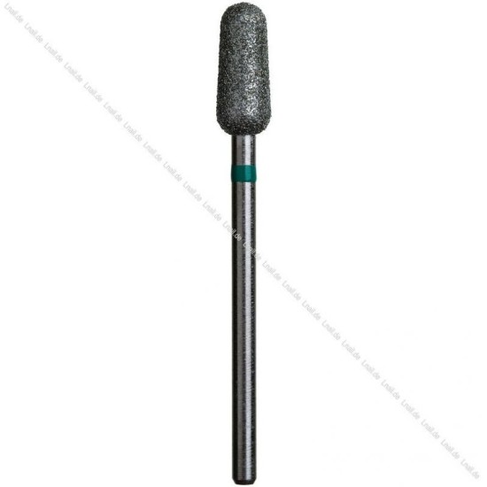 Diamond Bit Flame Ø5.0 mm Green Ring WL 12.0 mm