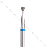 Diamantfräser Umgekehrter Konus Ø1,4 mm Blauer Ring AL 1,6 mm