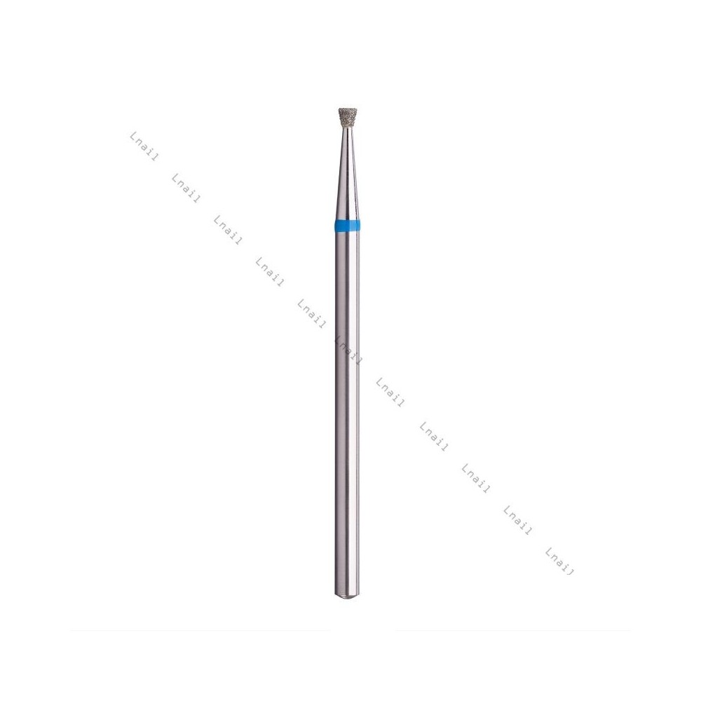 Diamantfräser Umgekehrter Konus Ø1,4 mm Blauer Ring AL 1,6 mm