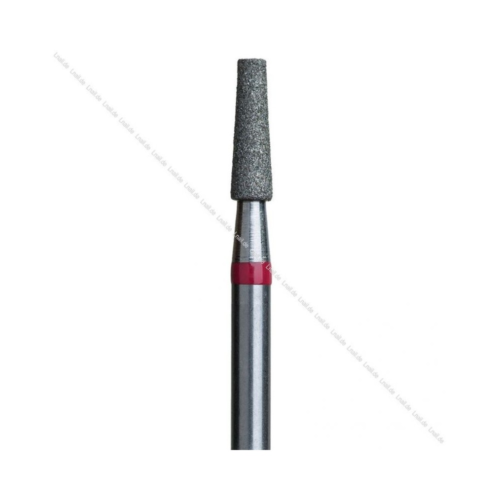 Fresa Diamante Cono Ø2,3 mm Anillo Rojo LT 8,0 mm