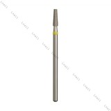 Diamond Bit Cone Ø2.3 mm Yellow Ring WL 8.0 mm