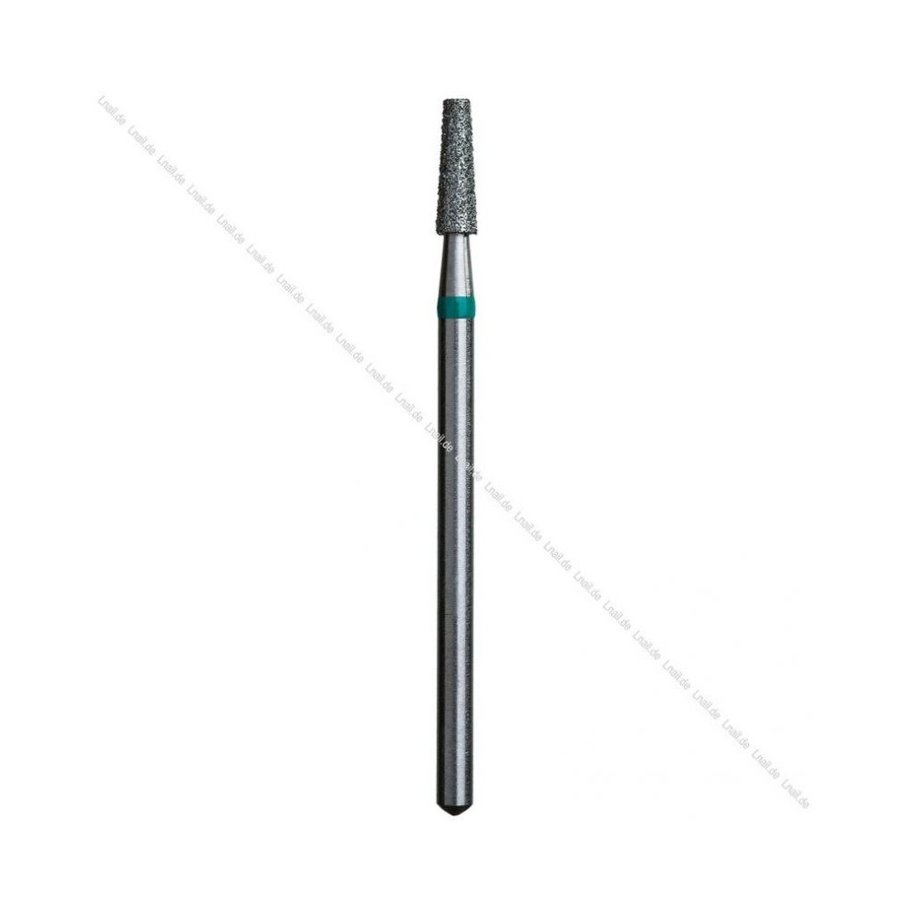 Diamantfräser Konus Ø2,5 mm Grüner Ring AL 8,0 mm