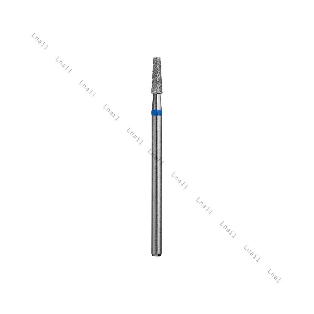 Fresa Diamante Cono Ø2,5 mm Anello Blu LL 8,0 mm