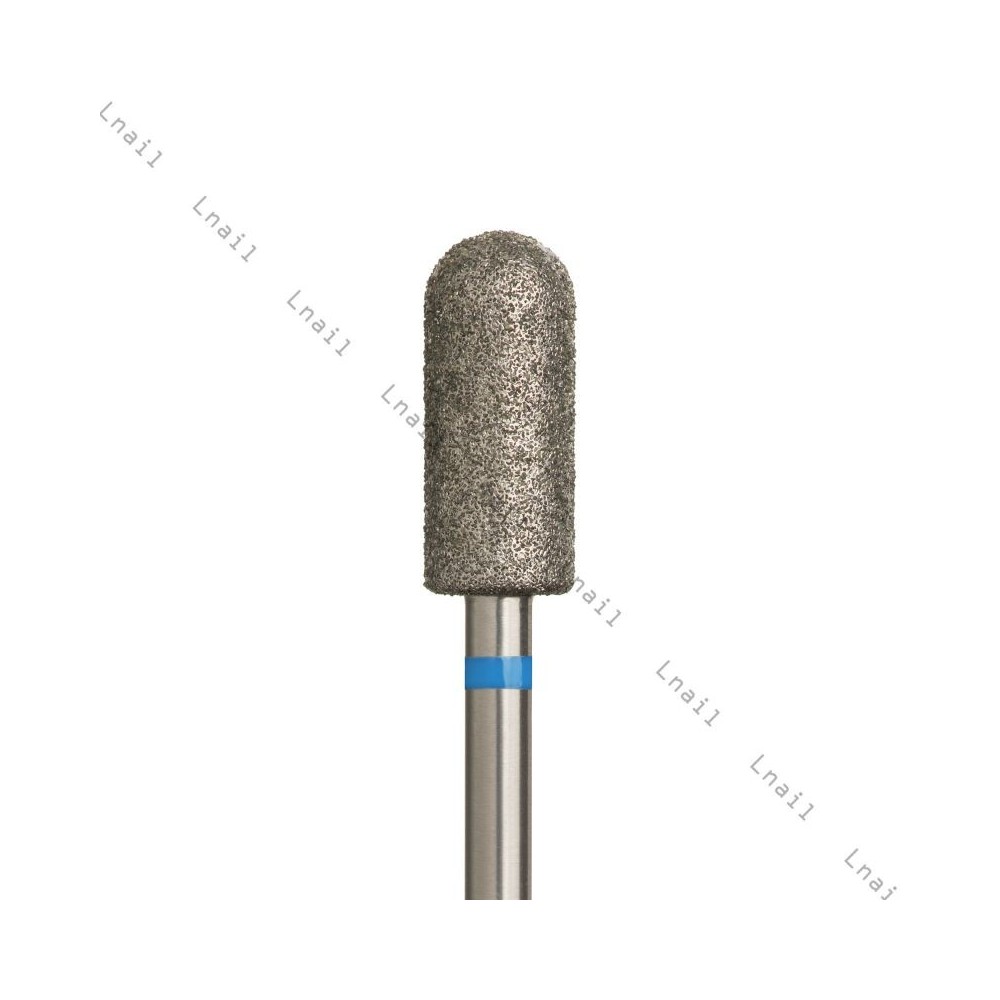 Fresa Diamante Cilindro Ø5,0 mm Anello Blu LL 12,0 mm