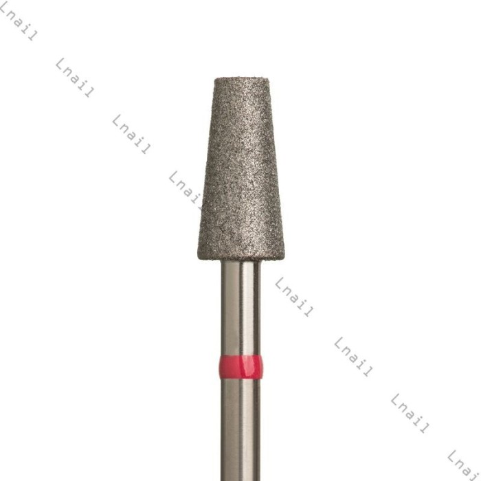 Diamond Bit Cone Ø5.0 mm Red Ring WL 10.0 mm
