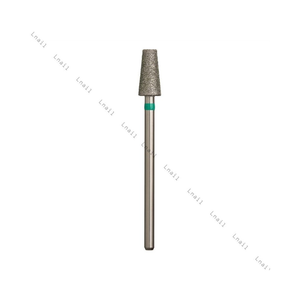 Fresa Diamante Cono Ø5,0 mm Anillo Verde LT 10,0 mm