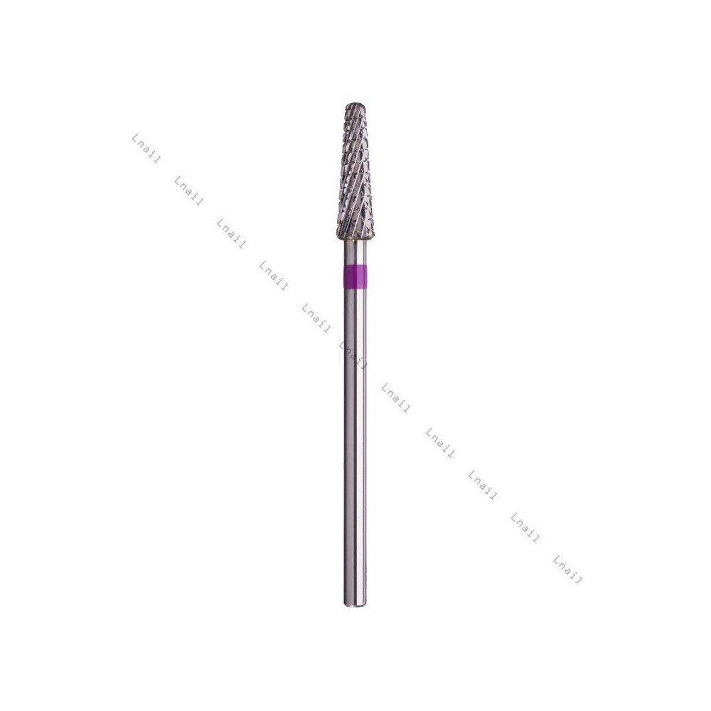 Hartmetall Konus 4,0 mm Violett Kreuzverzahnung AL 14,0 mm