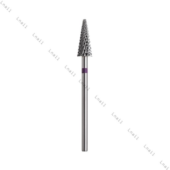 Hartmetall Konus 6,0 mm Violett Kreuzverzahnung AL 14,5 mm