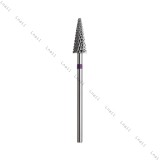 Hartmetall Konus 6,0 mm Violett Kreuzverzahnung AL 14,5 mm