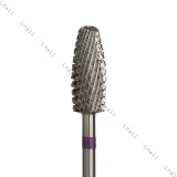 Hartmetall Mais 5,5 mm Violett Kreuzverzahnung AL 14,5 mm